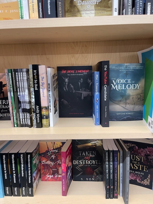 Sean Patrick Page at book signing event